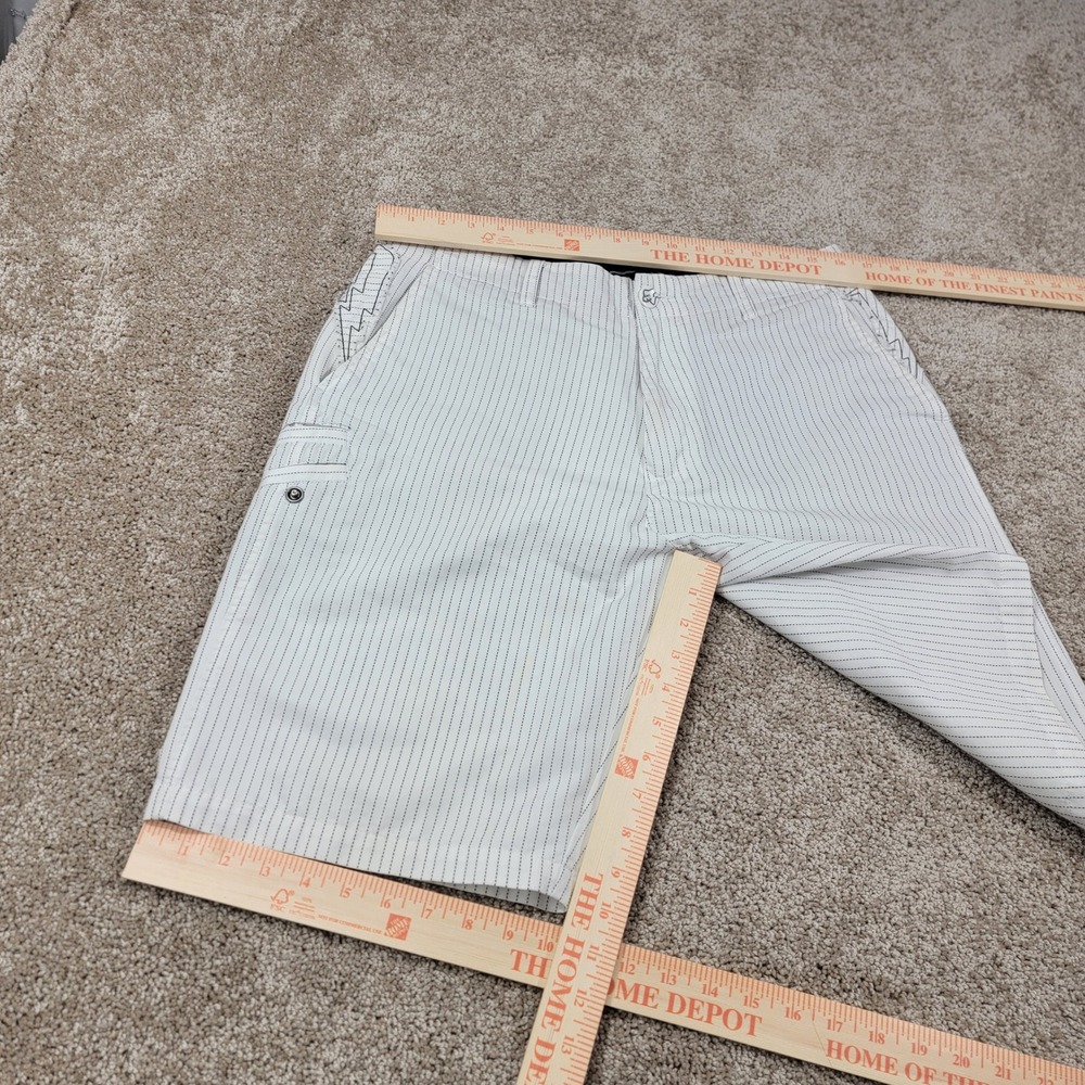 Fox Racing Pinstripe Shorts OK Riders‎ Club Casual Size 32 - Picture 2 of 7